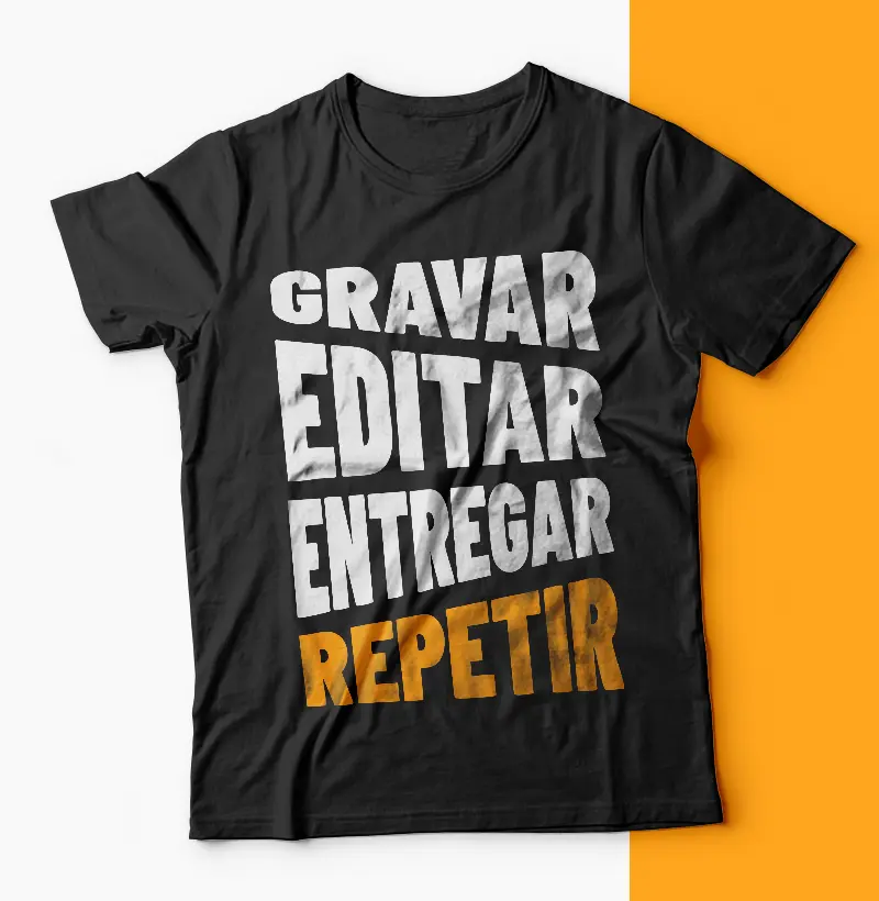 Gravar, Editar, Entregar e Repetir
