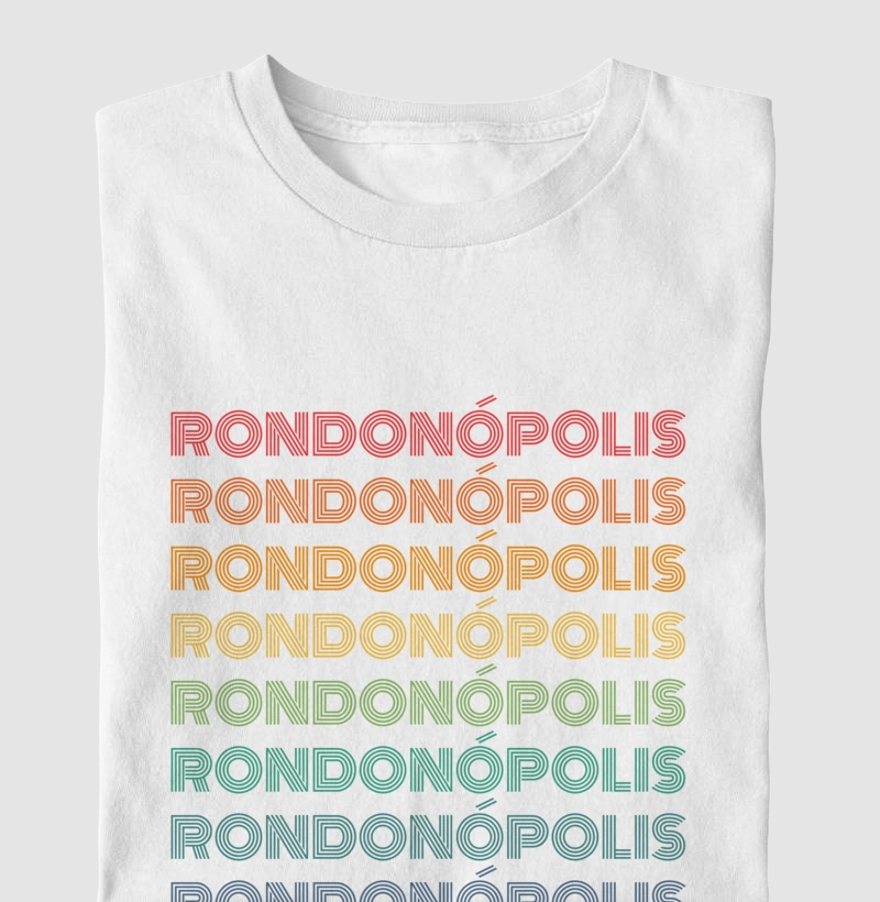 Rondonópolis Letreiro Retrô
