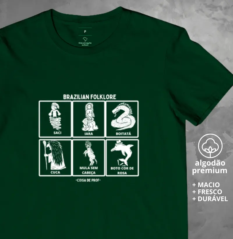 Camiseta Brasilian Folklore