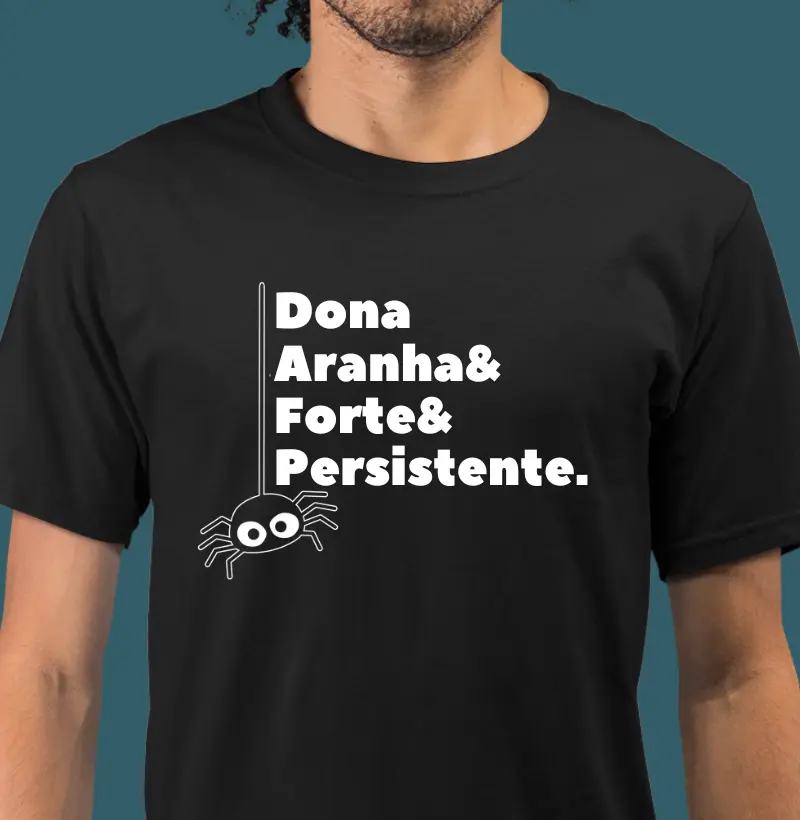 Dona Aranha Forte e Persistente