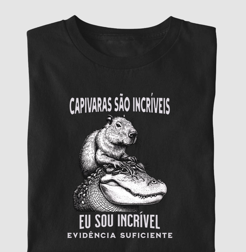 Capivaras São Incríveis | Tee Kids