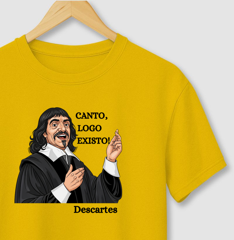 CANTO, LOGO EXISTO! DESCARTES!