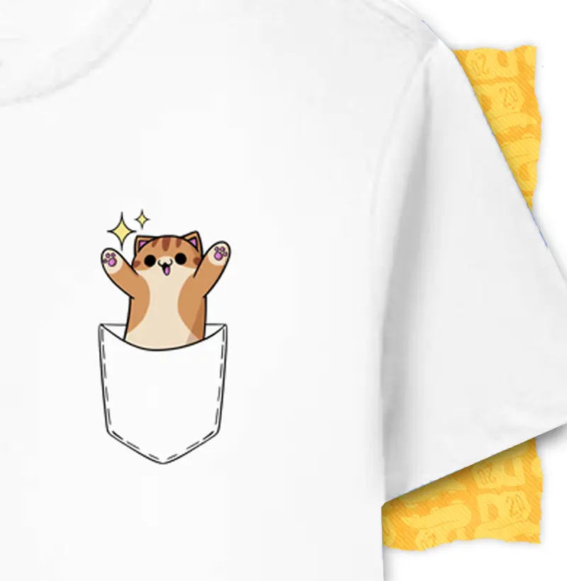 Remela no bolsinho! 🐱