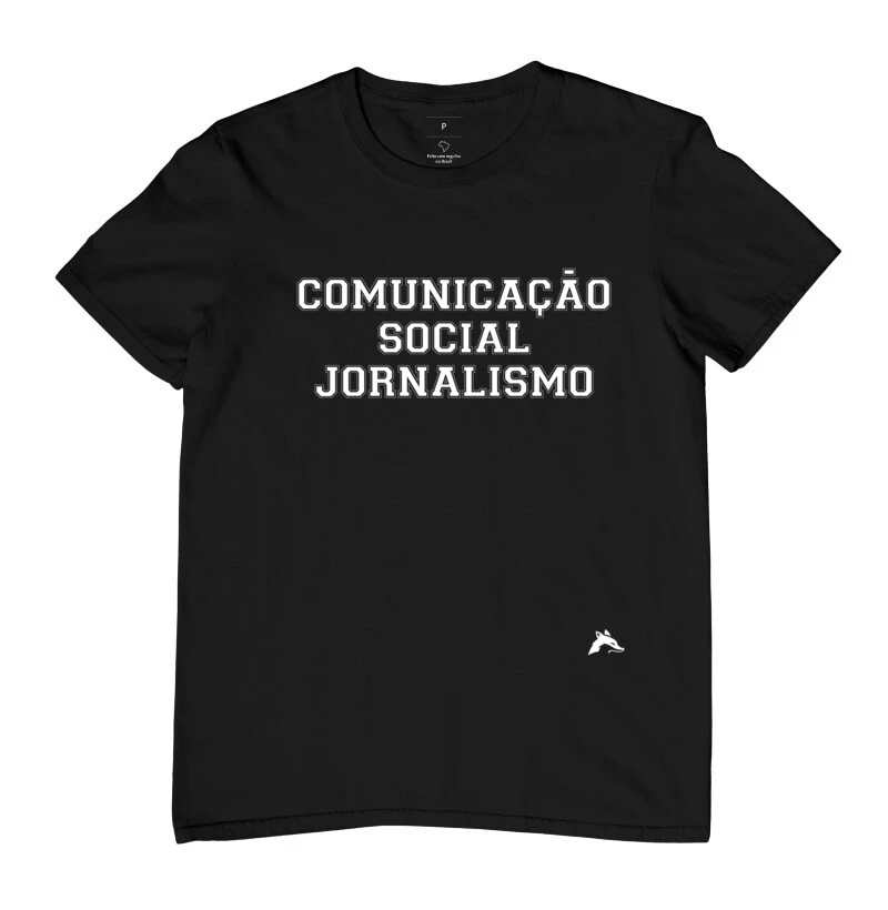 Camiseta Comunicação Social Jornalismo Classic