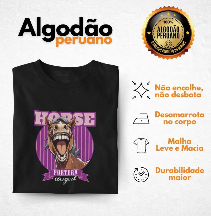 Horse Cowgirl Camiseta