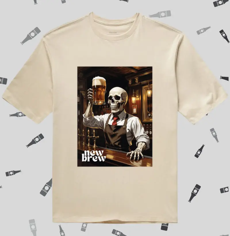 Pub Skeleton Waiter - New Brew