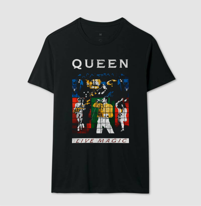 Camiseta Queen | Live Magic