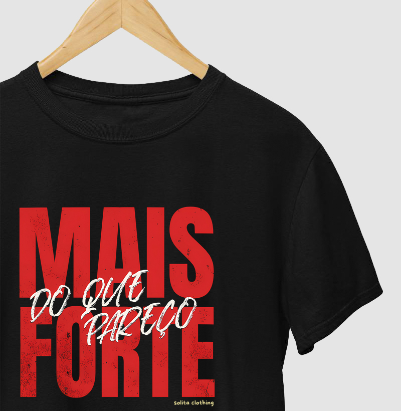 Mais forte do que pareço