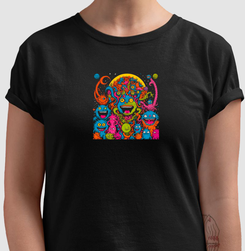 Camiseta Monstros LSD 2
