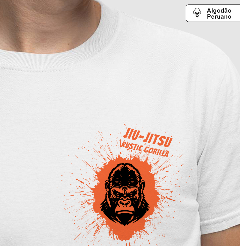 Jiu-Jitsu - Rustic Gorilla - Lifestyle - Algodão Peruano