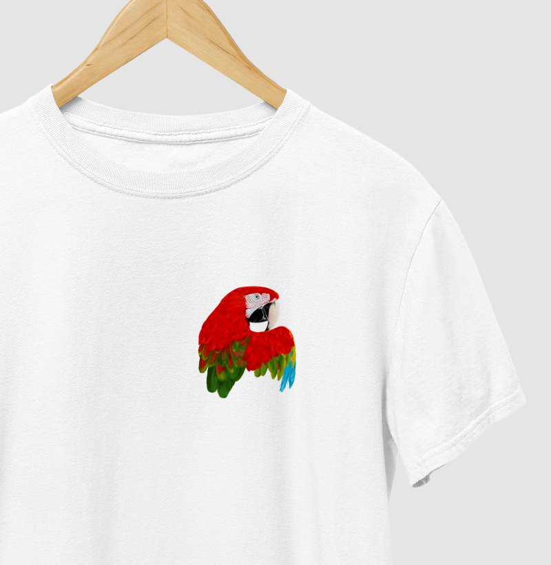 Mini Aves - Arara vermelha