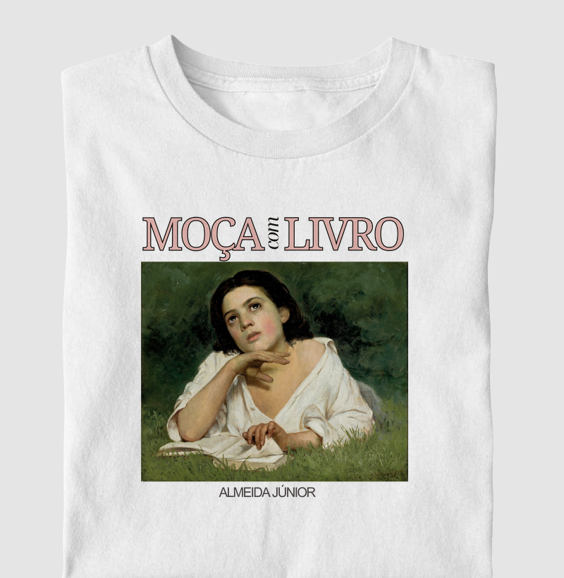 Moça com Livro - Almeida Júnior