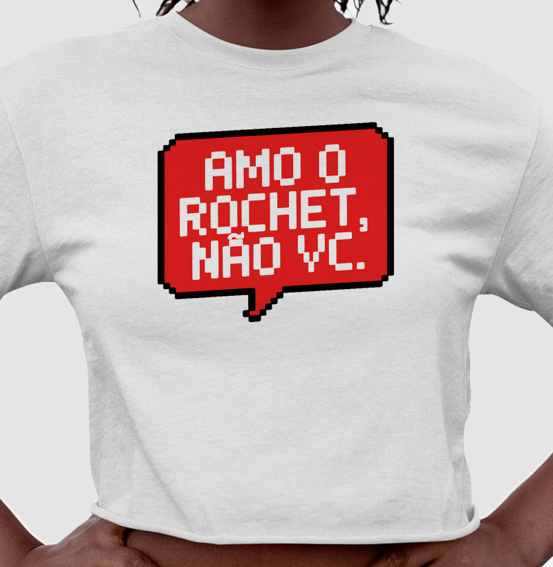 Cropped Amo o Rochet