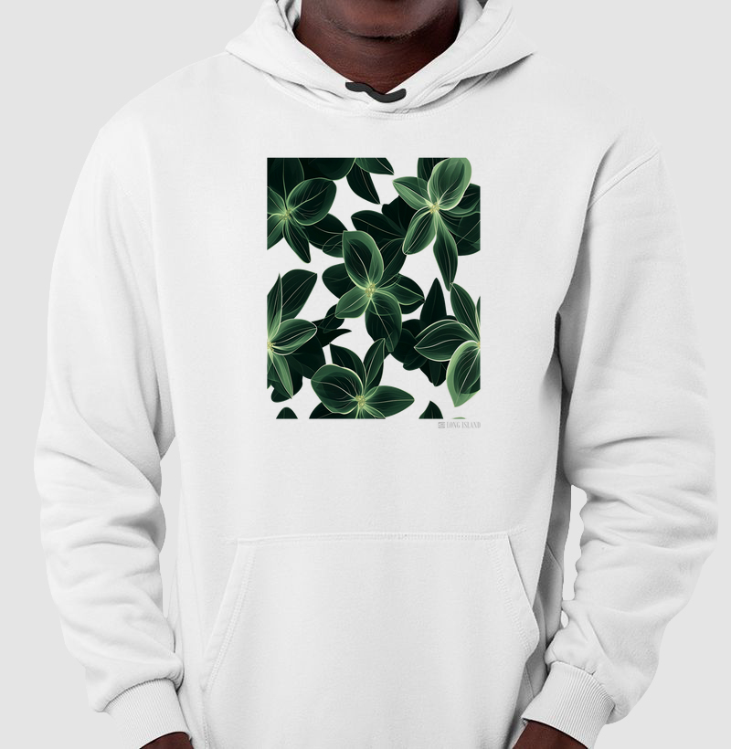 MOLETOM CANGURU MASCULINO FLORAL L.I.