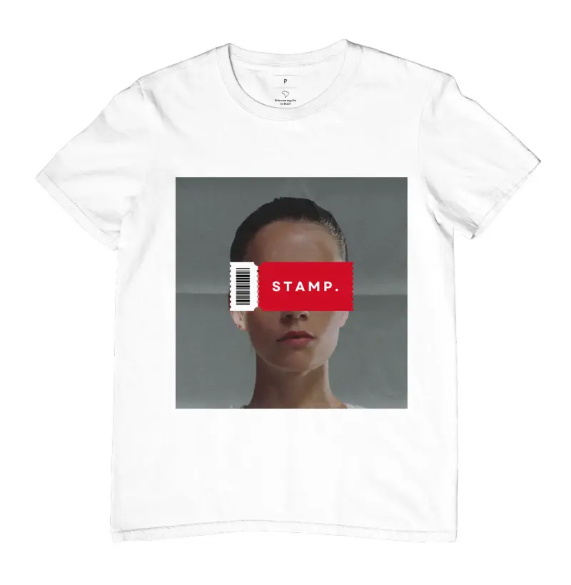 CAMISETA STAMP. EYES - MASCULINA
