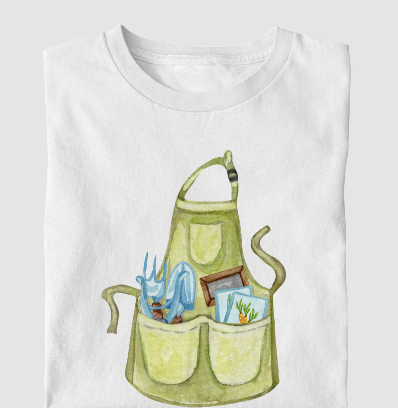 Avental jardim vintage