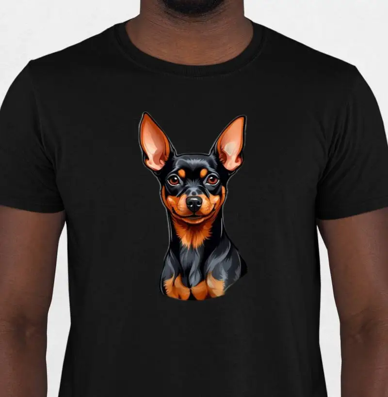 Camiseta Pinscher tricolor