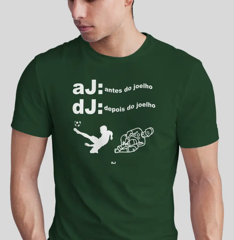 aJ: Antes do Joelho / dJ: Depoi do joelho