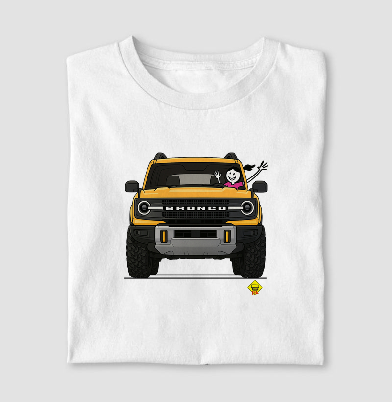 Ford Bronco Ela amarelo