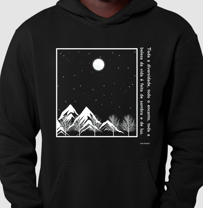 Hoodie Moletom SOMBRA E LUZ Matutaremos