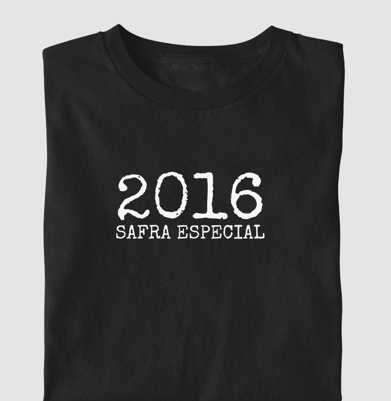 SAFRA ESPECIAL - 2016
