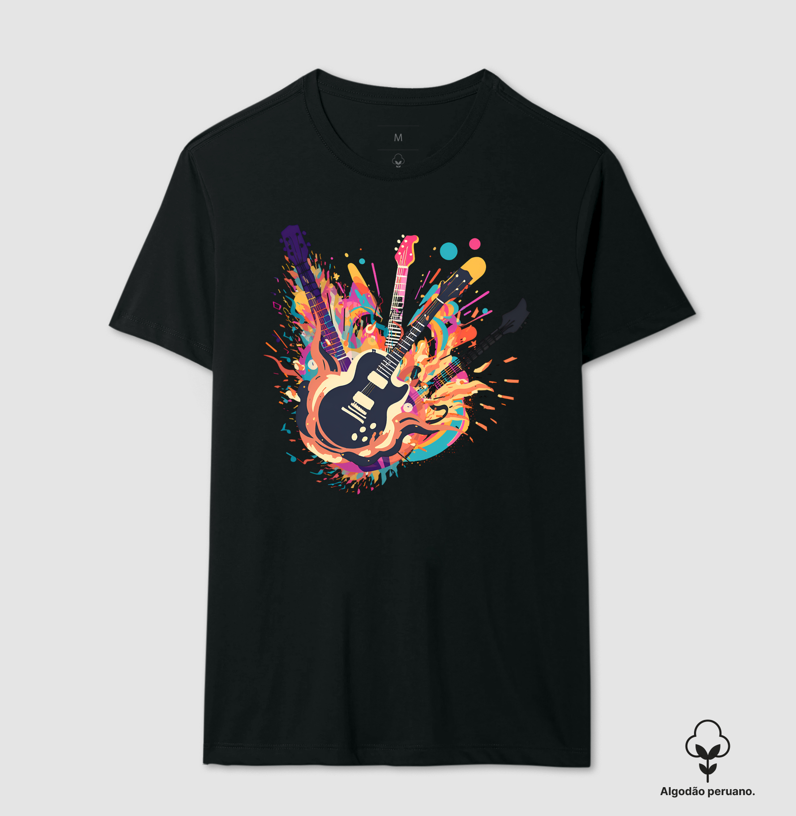 CAMISETA GUITAR EXPLOSION 