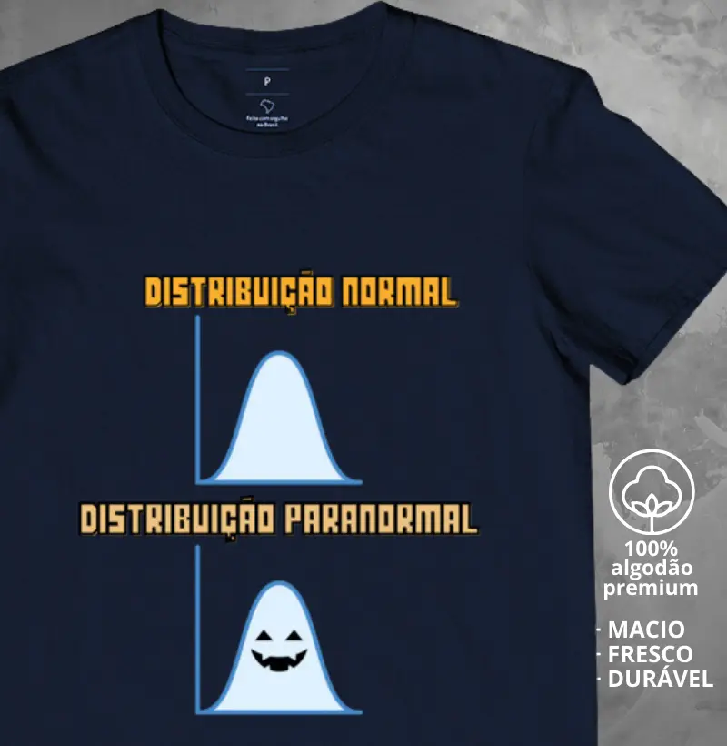 Camiseta Distribuição Normal