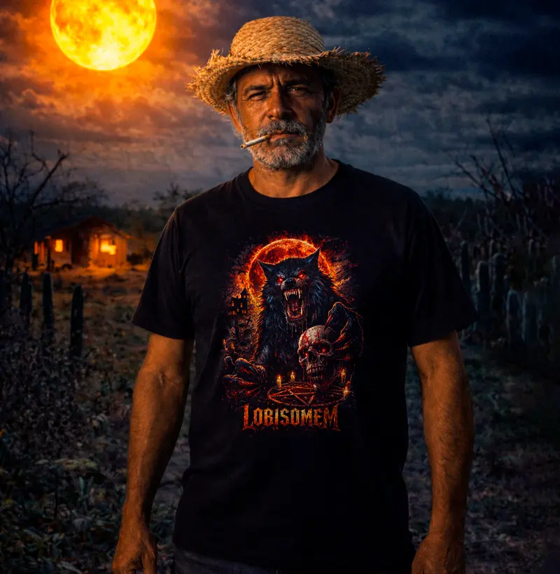 Camiseta Lobisomem
