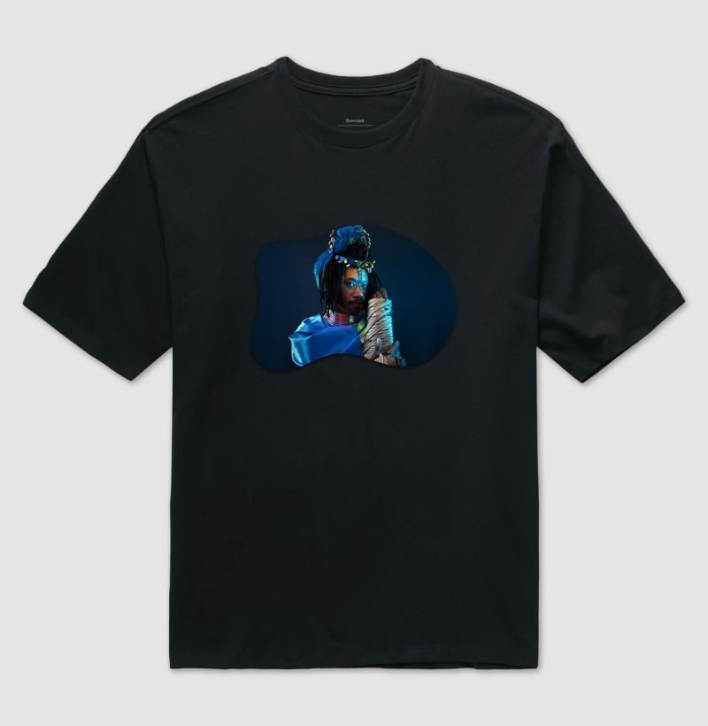 Camiseta Original Afrofuturista Coroa