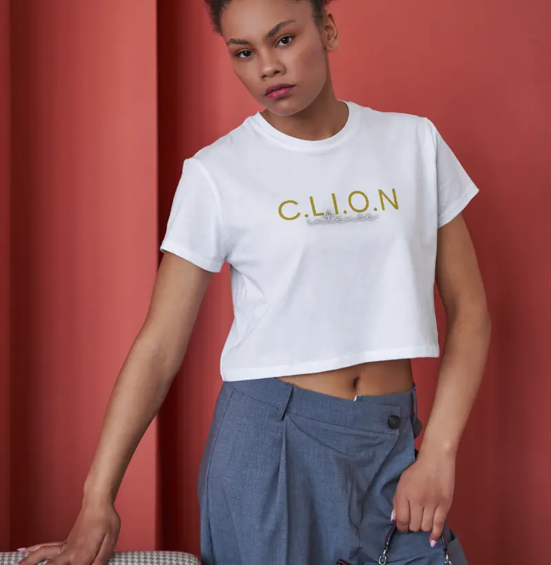 camiseta cropped