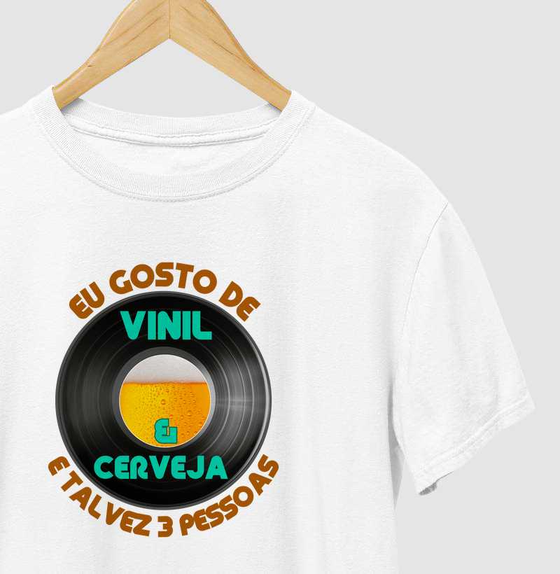 EU GOSTO DE VINIL E CERVEJA - VINIL V