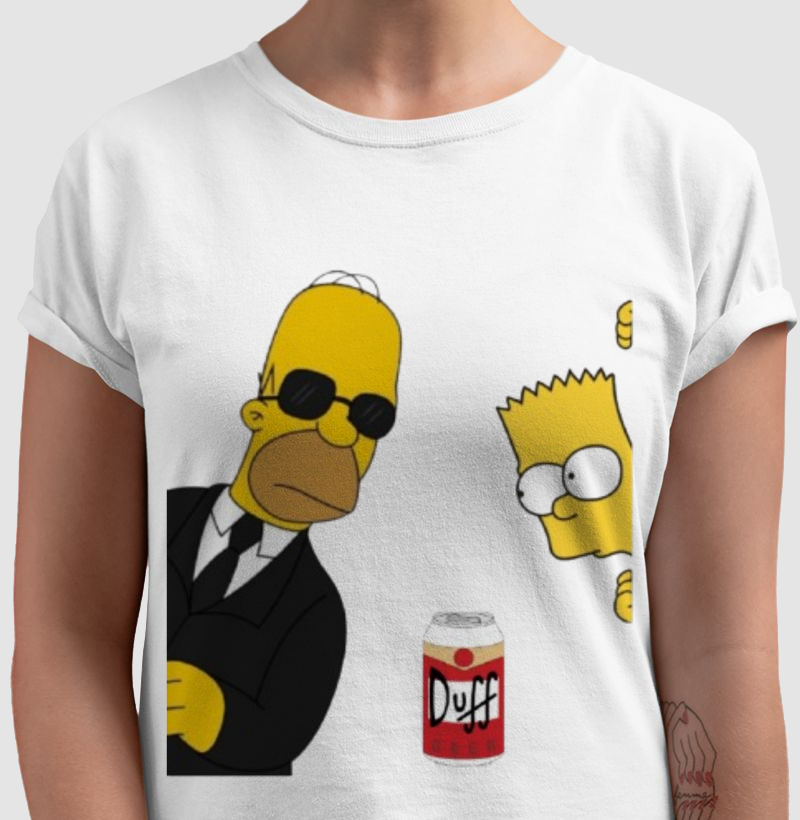 BART, HOMMER AND DUFF BEER