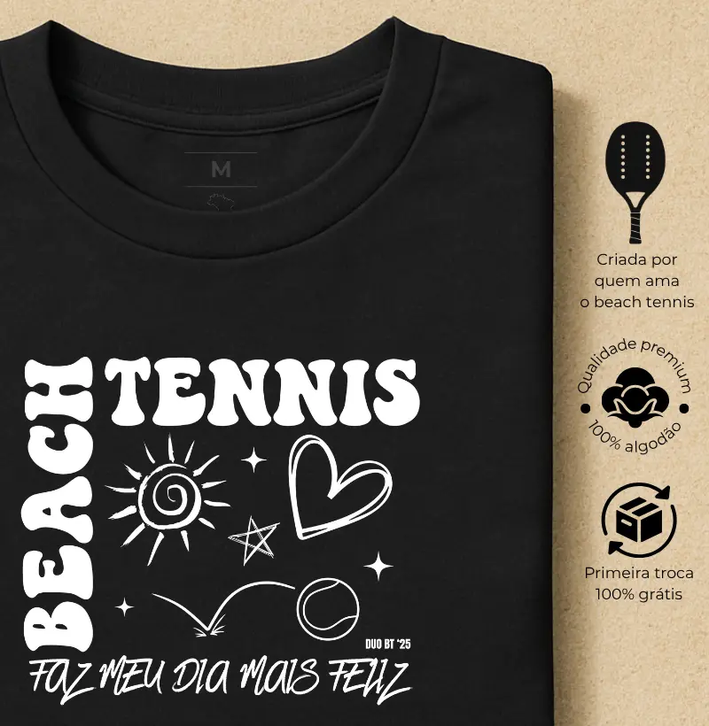 Beach Tennis Faz Meu Dia Mais Feliz