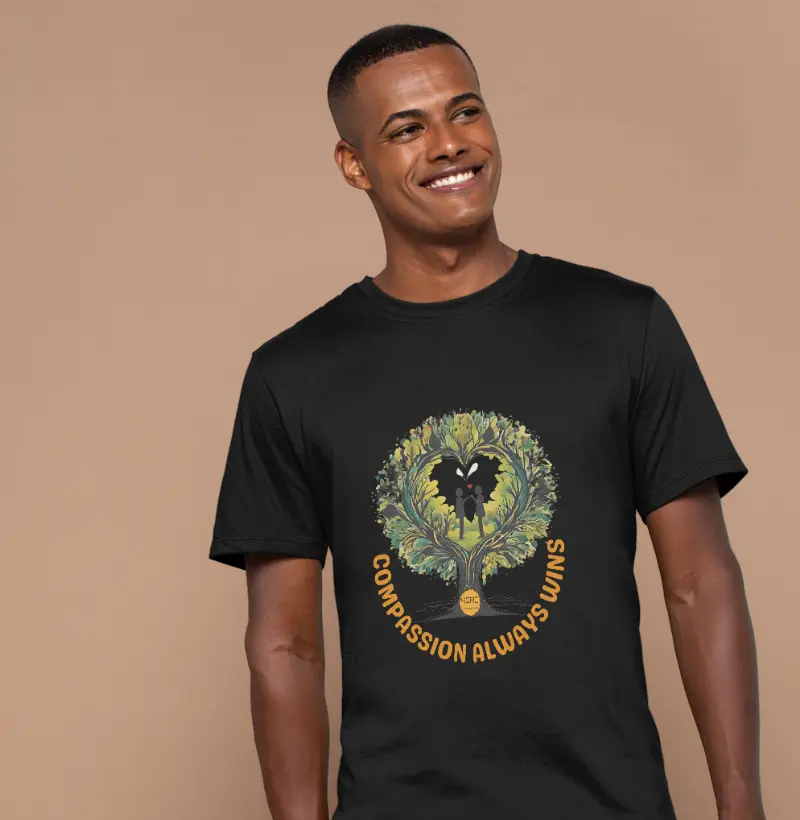 Camiseta KIRI - Compassion Always Wins