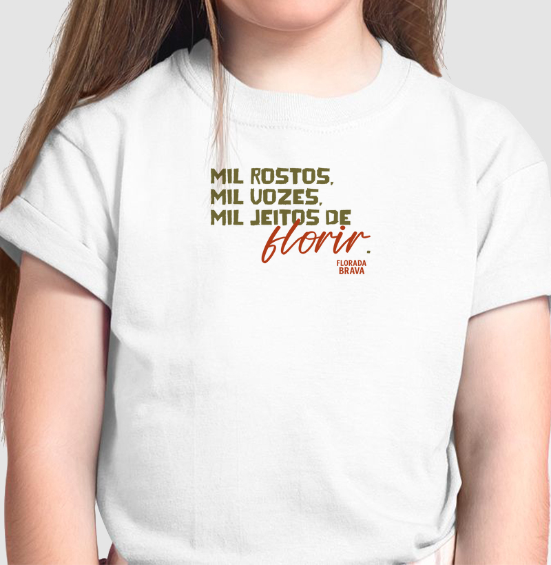 Mil rostos, Mil vozes, Mil jeitos de florir