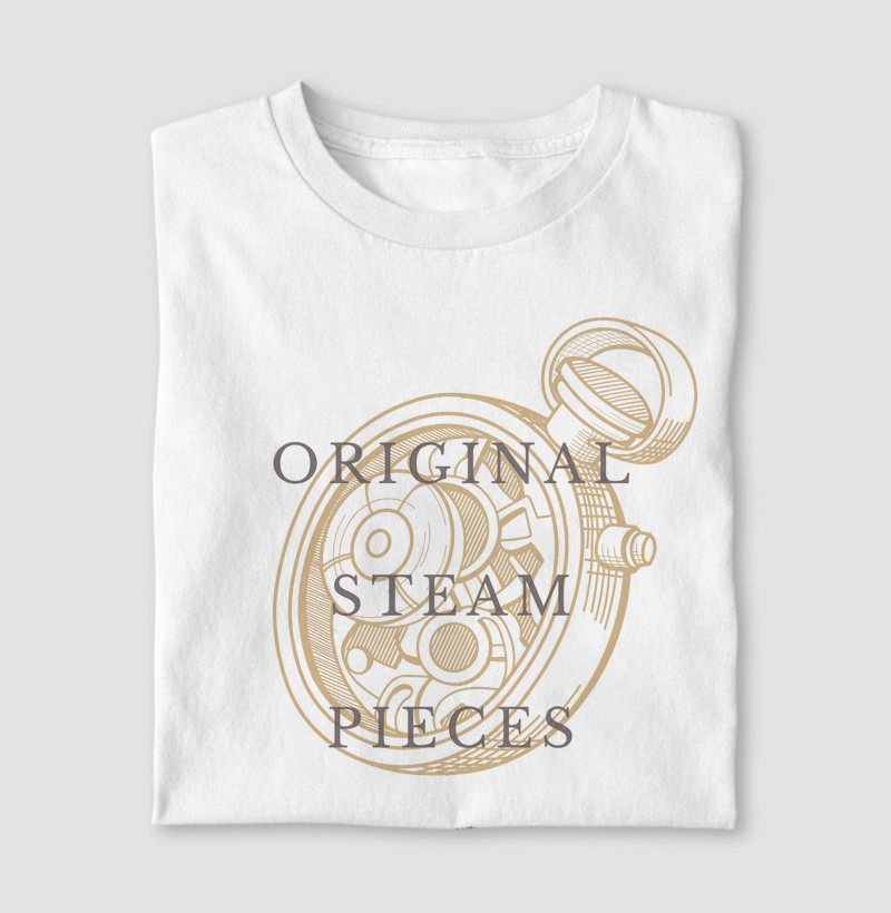 CAMISETA STEAMPUNK - ORIGINAL STEAM PIECES