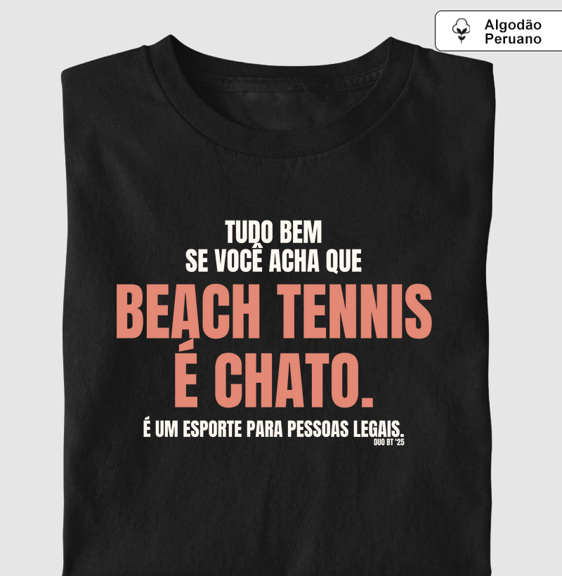 Beach Tennis É Chato