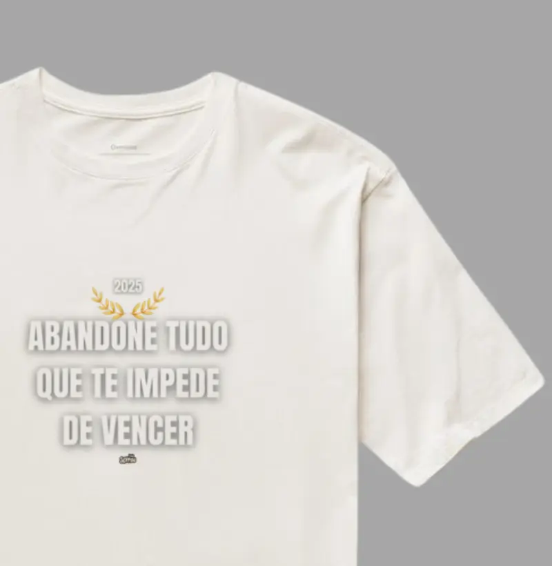 Abandone tudo que te impede de vencer