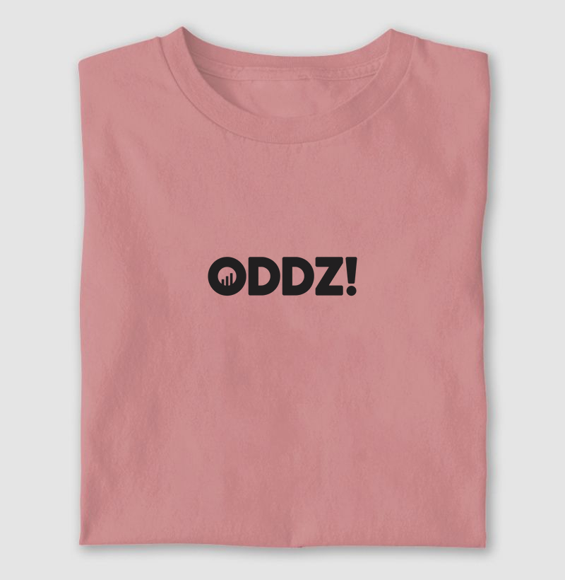 Camiseta Cores Oddz! – Logo Minimalista para Apostadores