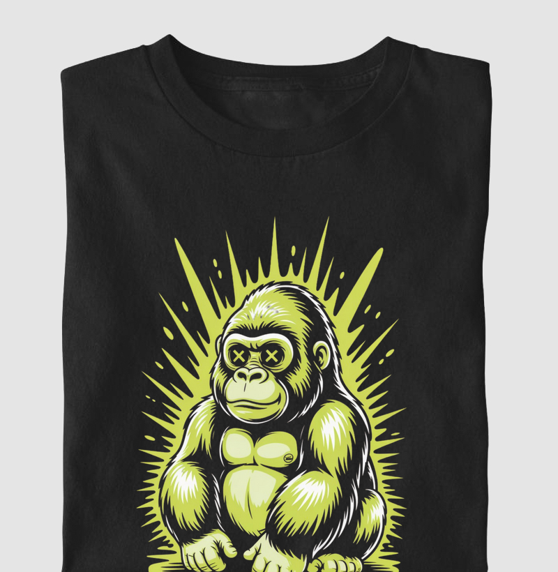 Camiseta Gorila Splash Art - Estilo Urbano