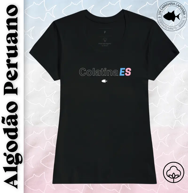 Cidades Colatina ES Colorido - Peruano - Feminina - #28486