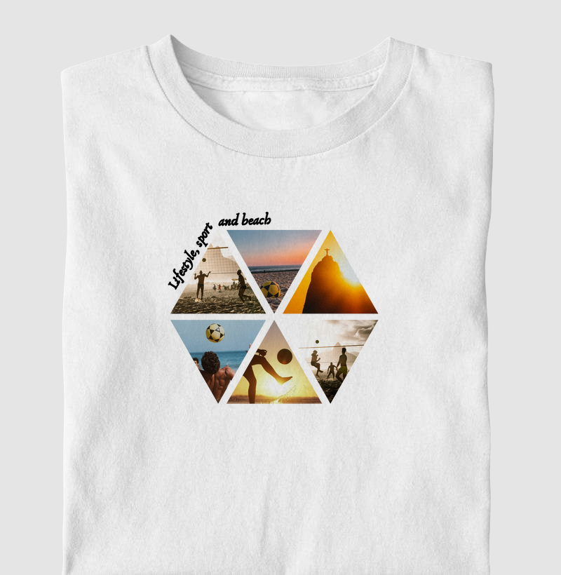 Camiseta futevôlei é estilo de vida
