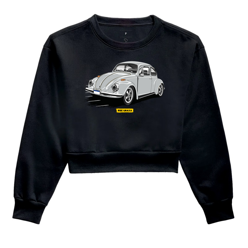 Fusca Cinza Prata
