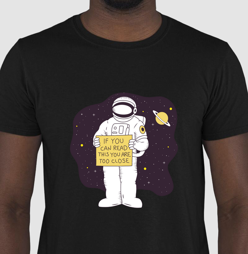 Espaço Pessoal - Astronauta Distância Segura