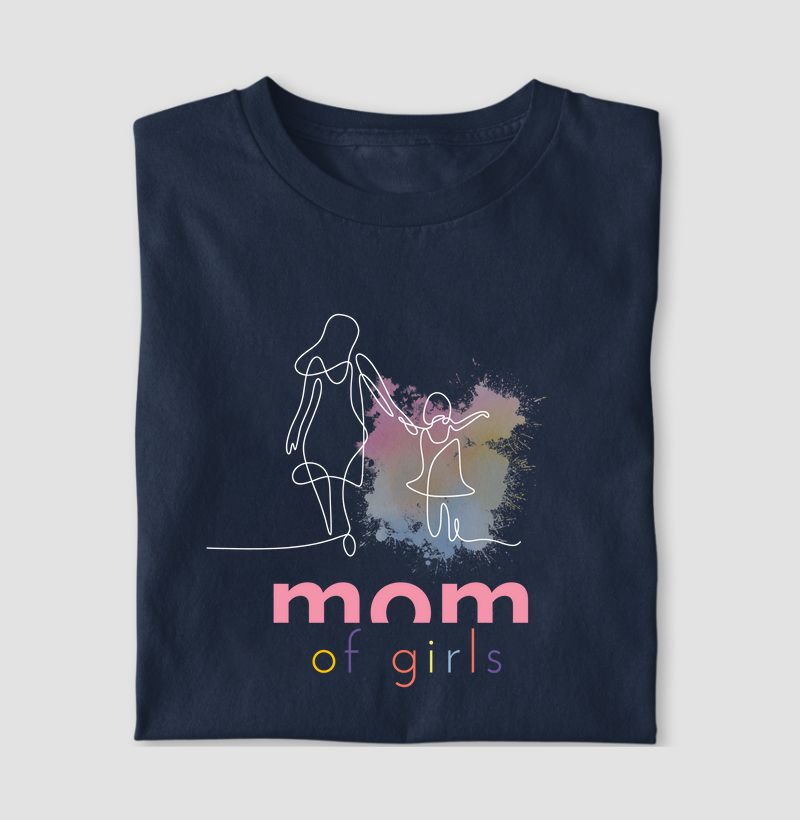 Camiseta | mom of girls