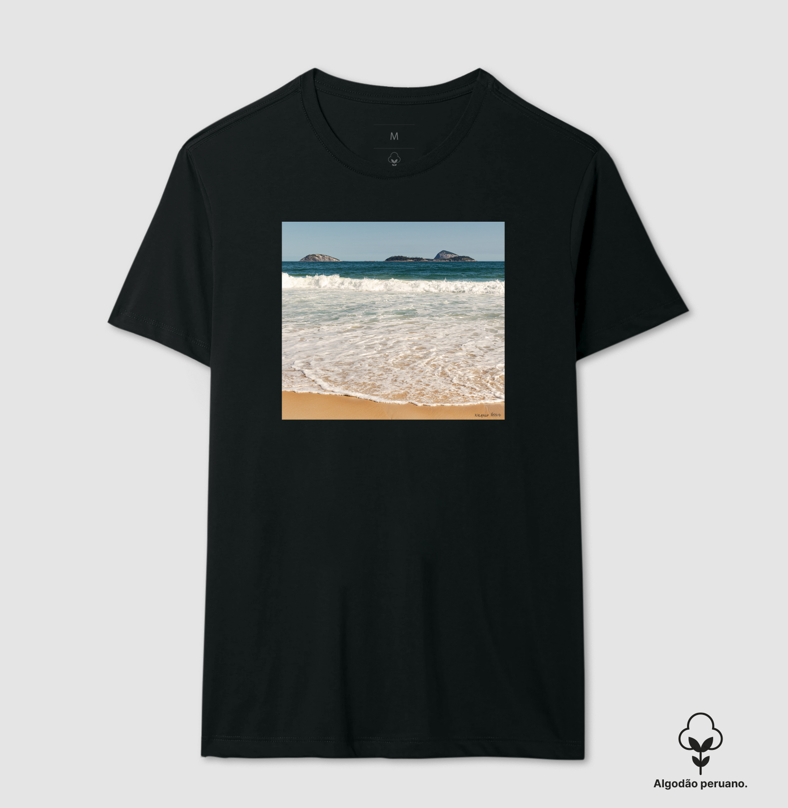 Camiseta Pé na Areia