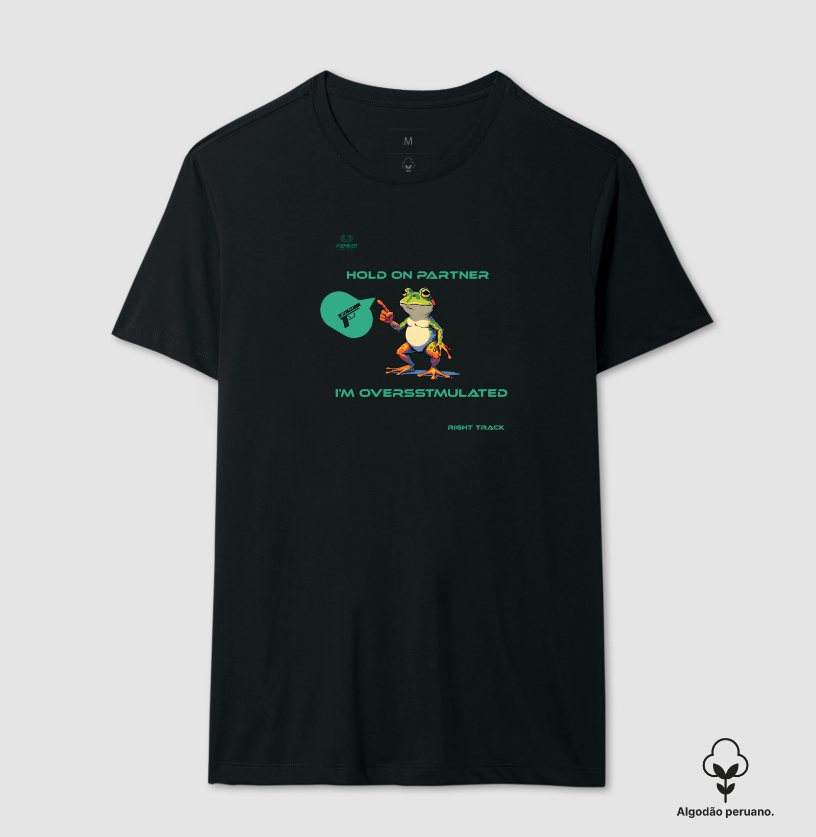 Camiseta Sapo e Armas
