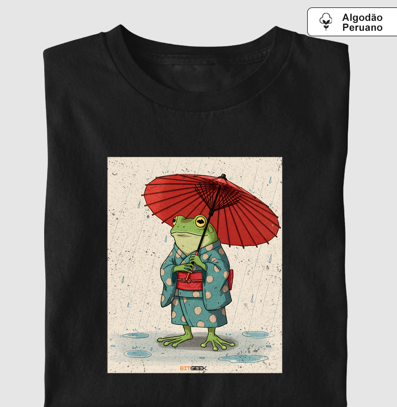 Camiseta Algodão Peruano Ame Kaeru