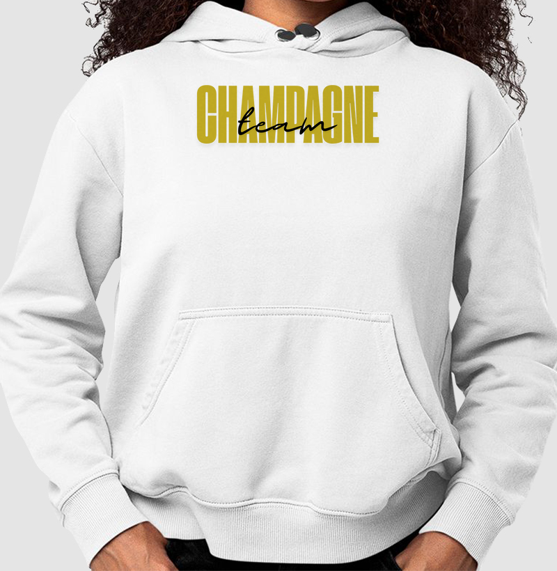 Moletom Champagne Team