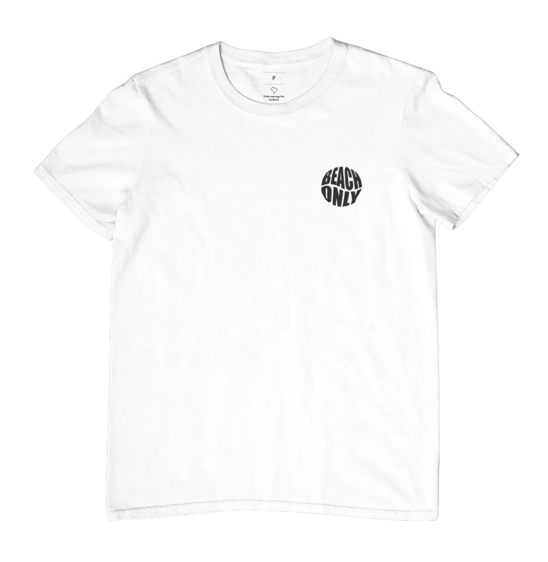 Camiseta Beach Only 2 Branca